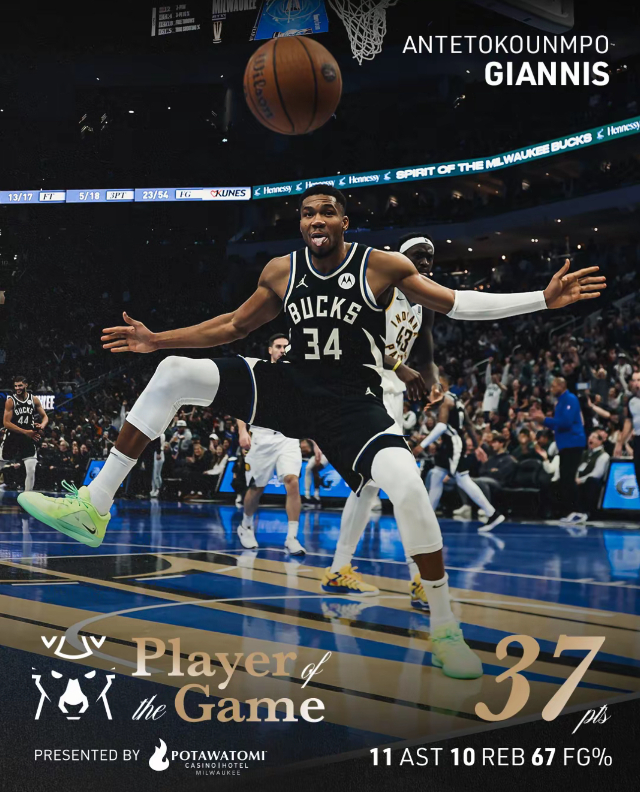 爱游戏-关于雄鹿在主场以分击退湖人，字母哥强势的信息